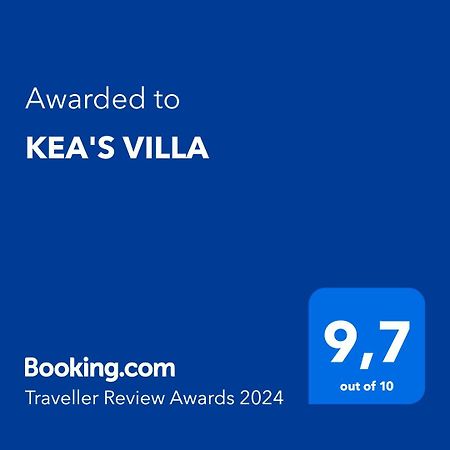 Kea'S Villa Otziás Dış mekan fotoğraf